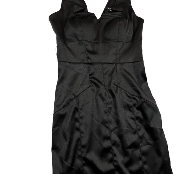 XOXO Black Sleeveless Mini Dress Size 5/6 - Picture 2 of 9